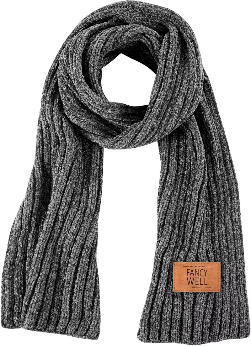 FANCY WELL Scarf for Women Winter - Chunky Scarf Oversized Chenille,Soft Long Scarves for Cold Weather,Gifts for Women - Image 1